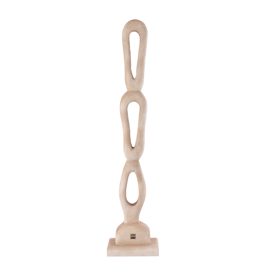 Rhyce Natural mango wood statue open figure L PTMD
