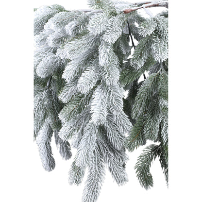 Kersthanger Rosamond - 100x100x50 cm - Pvc - Wit PTMD