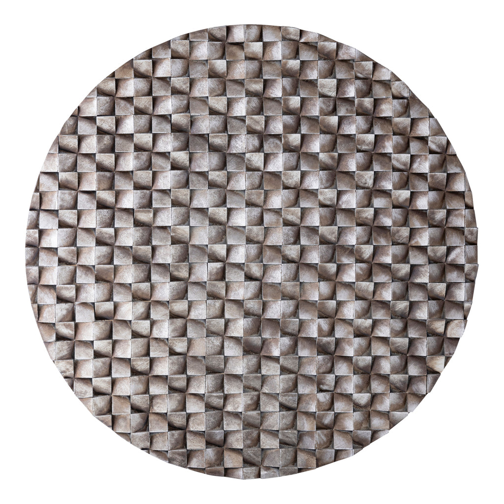 Wandpaneel Zoaya Bronze 3D Rund Groß Ø120cm PTMD