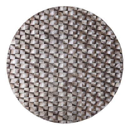 Wandpaneel Zoaya Bronze 3D Rund Groß Ø120cm PTMD