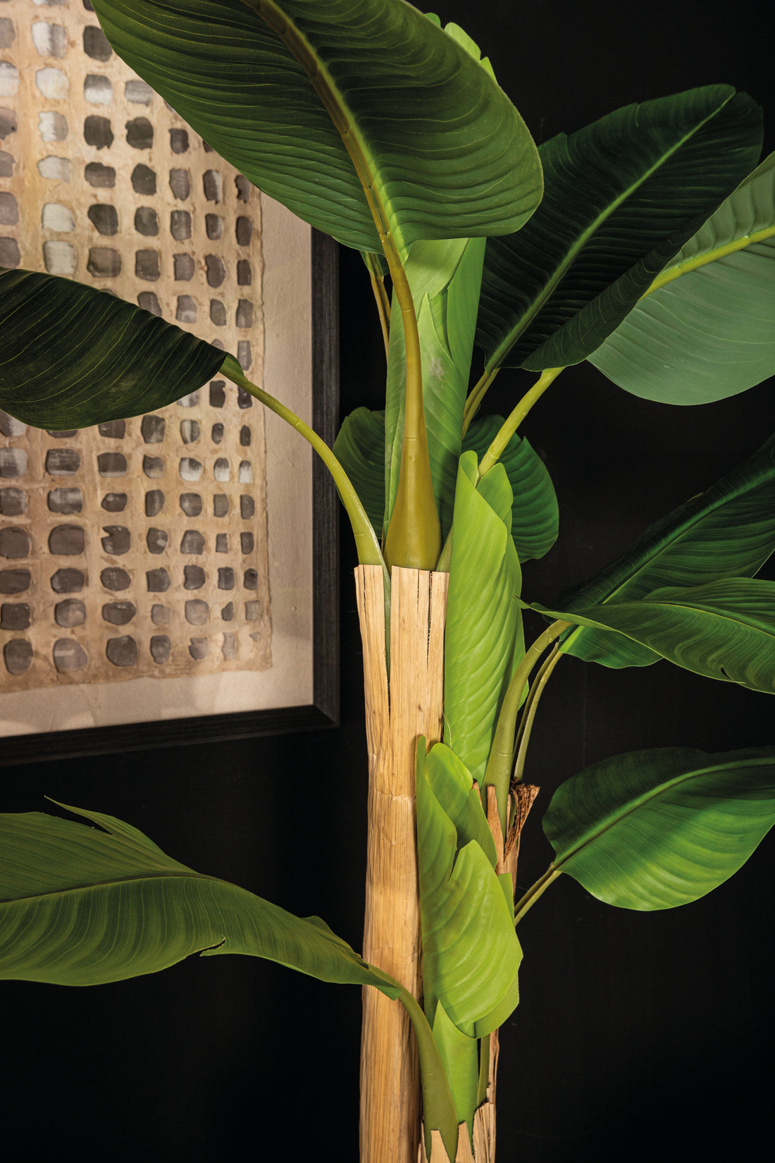 Tree Green PE Real Touch Banana Tree M 133x149x208cm PTMD