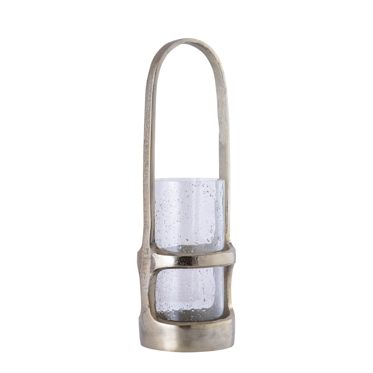 Laterne Rahana L - 15x15x49 cm - Aluminium - Gold PTMD
