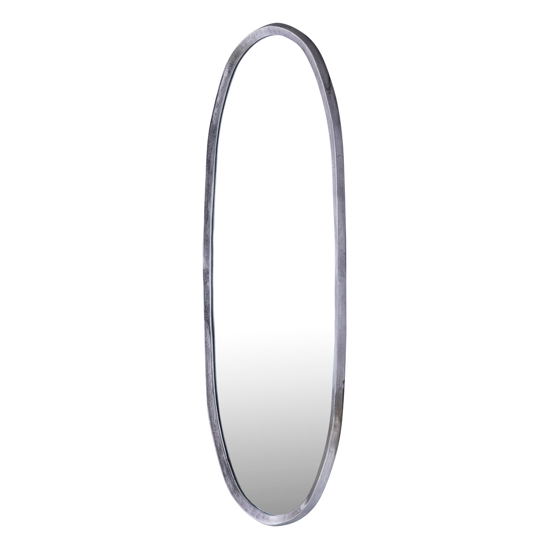 Limera Nickel Alu Oval Mirror Irregular Border L 61x3.5x178cm PTMD
