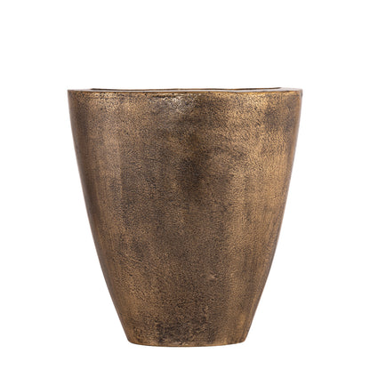 Qasem Brass Oval Casted Alu Pot Low PTMD