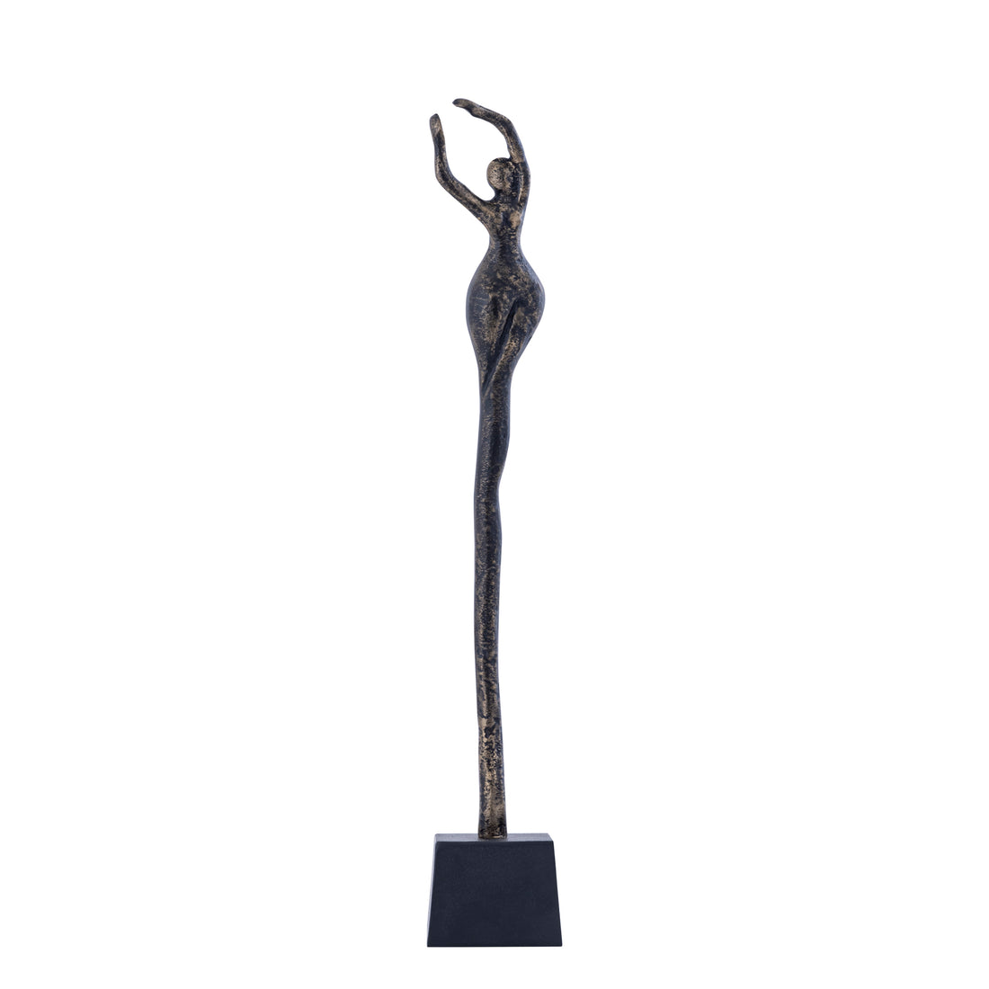 Ciwan Antique Brass alu casted women statue A PTMD