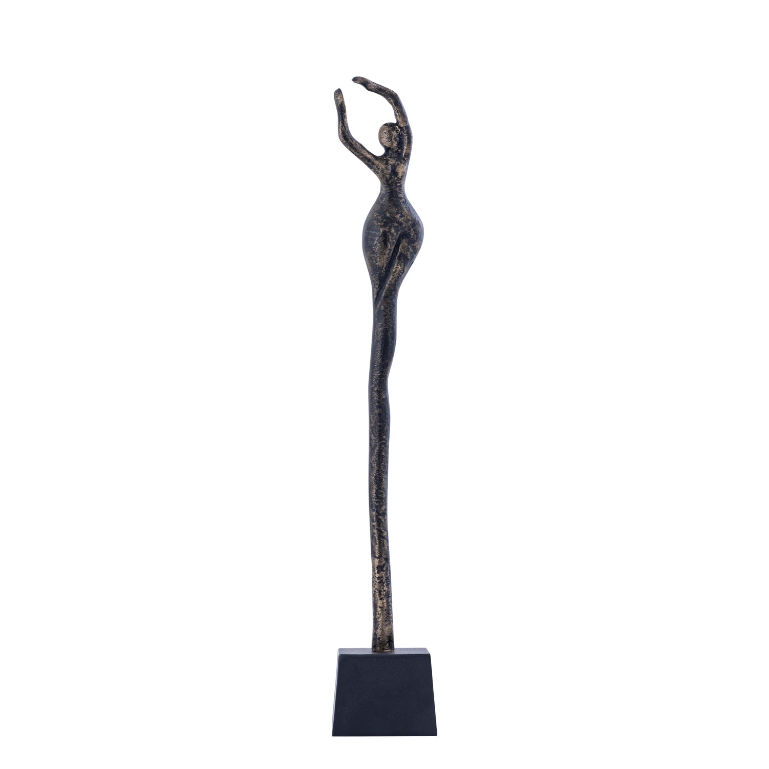 Ciwan Antique Brass alu casted women statue A PTMD