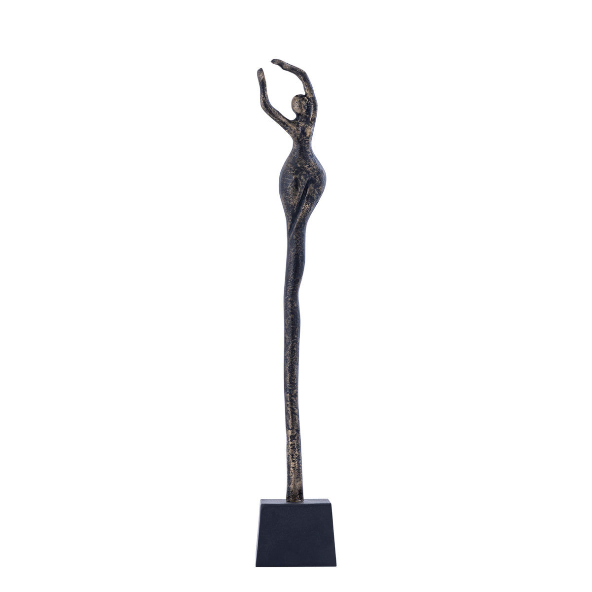 Ciwan Antique Brass alu casted women statue A PTMD