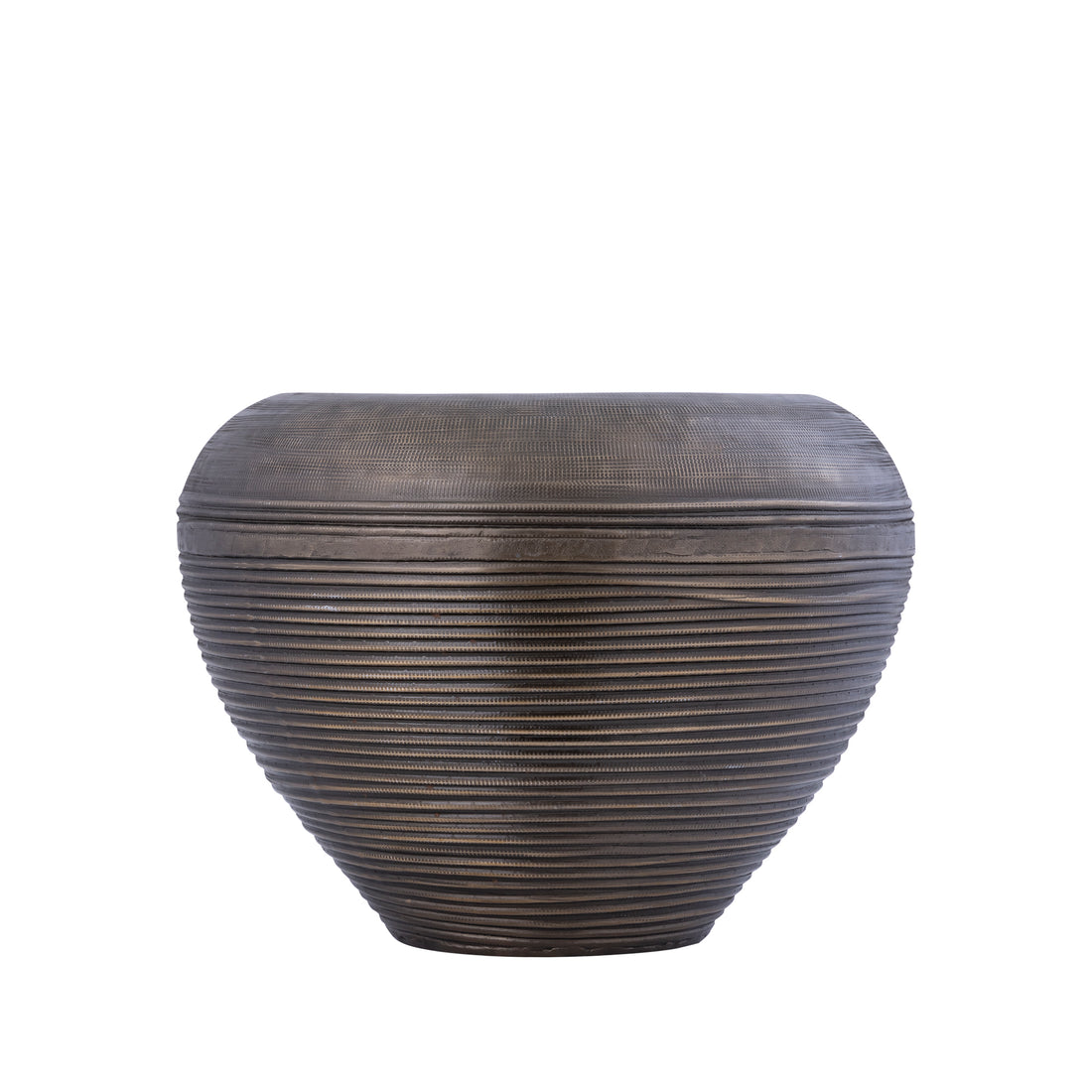 Dineo Antique Brass Sheet Alu Bombey Pot S PTMD