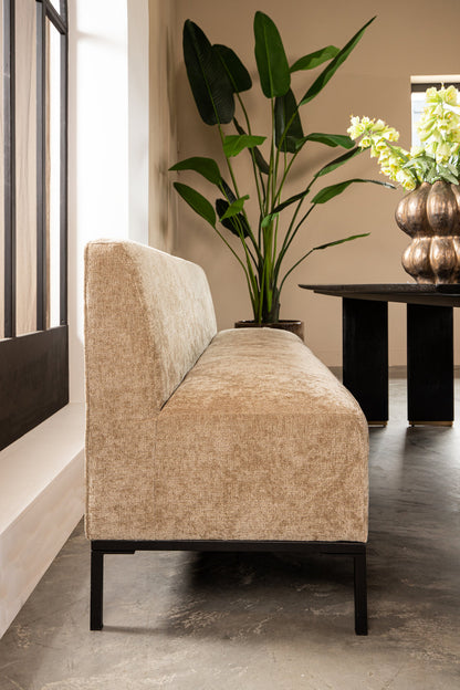 Esszimmerbank Xania Creme 200cm PTMD