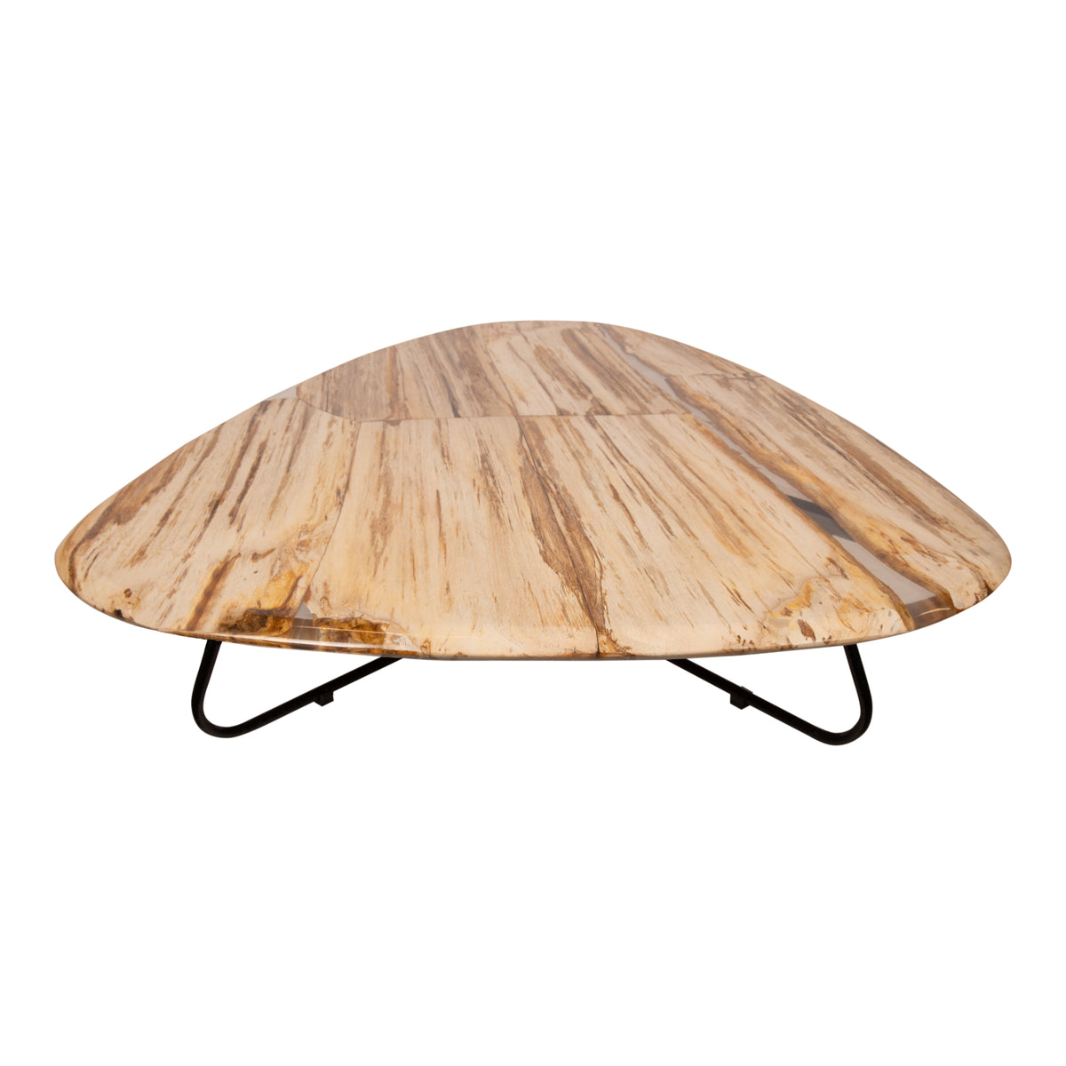 Couchtisch Deeba versteinertes Holz 130 PTMD