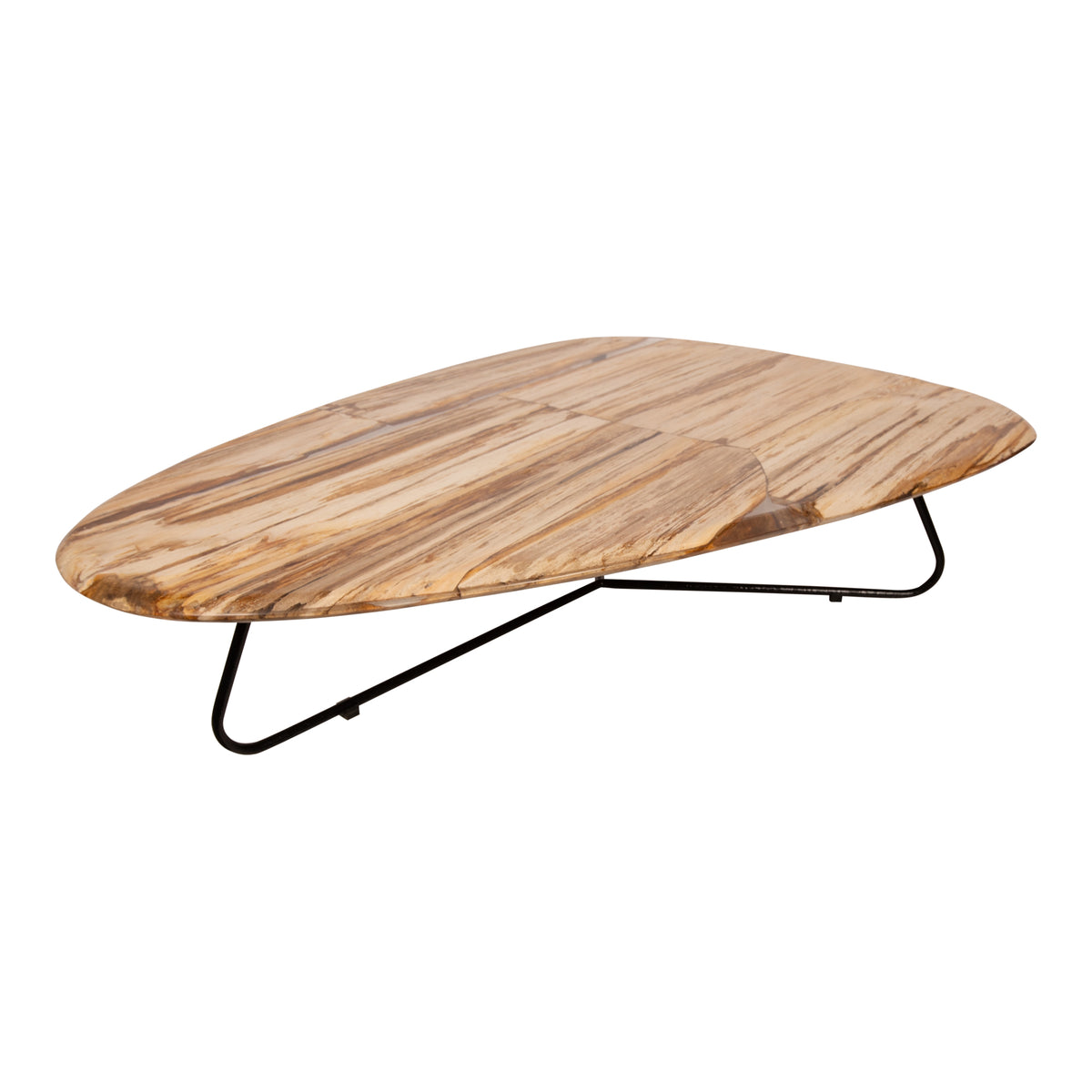 Couchtisch Deeba versteinertes Holz 130 PTMD