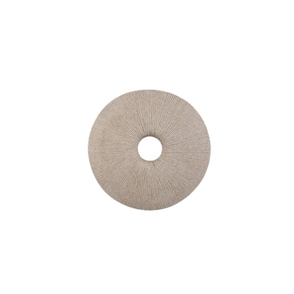 Kathelle Cream Poly Round Sandstone Wallpanel S PTMD