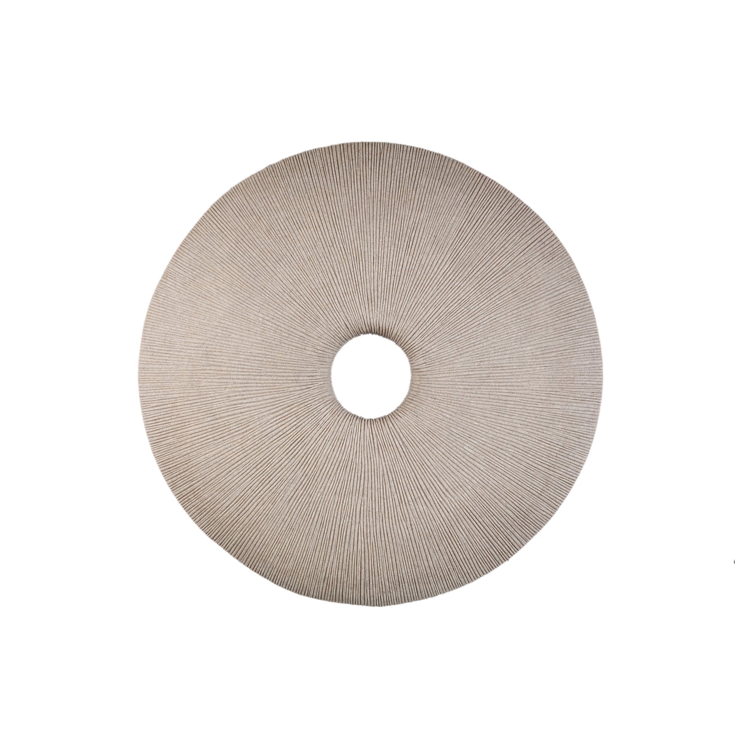 Kathelle Cream Poly Round Sandstone Wallpanel L PTMD