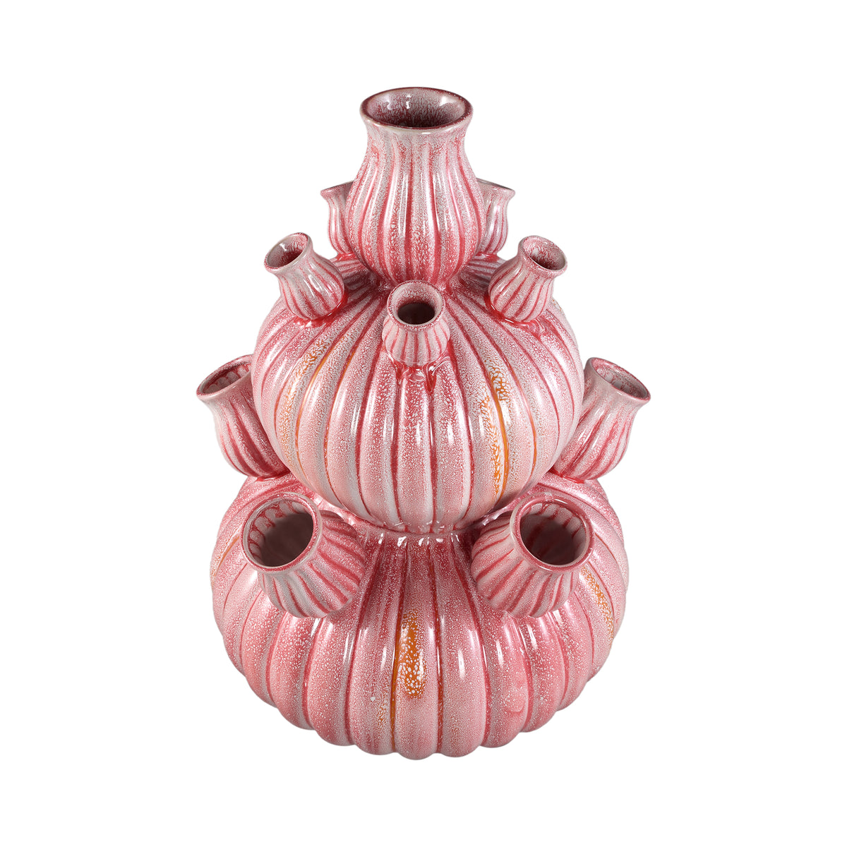Nolou Roze Tulpenvaas keramiek Large PTMD