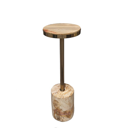 Mody Beistelltisch Versteinertes Holz Natur PTMD