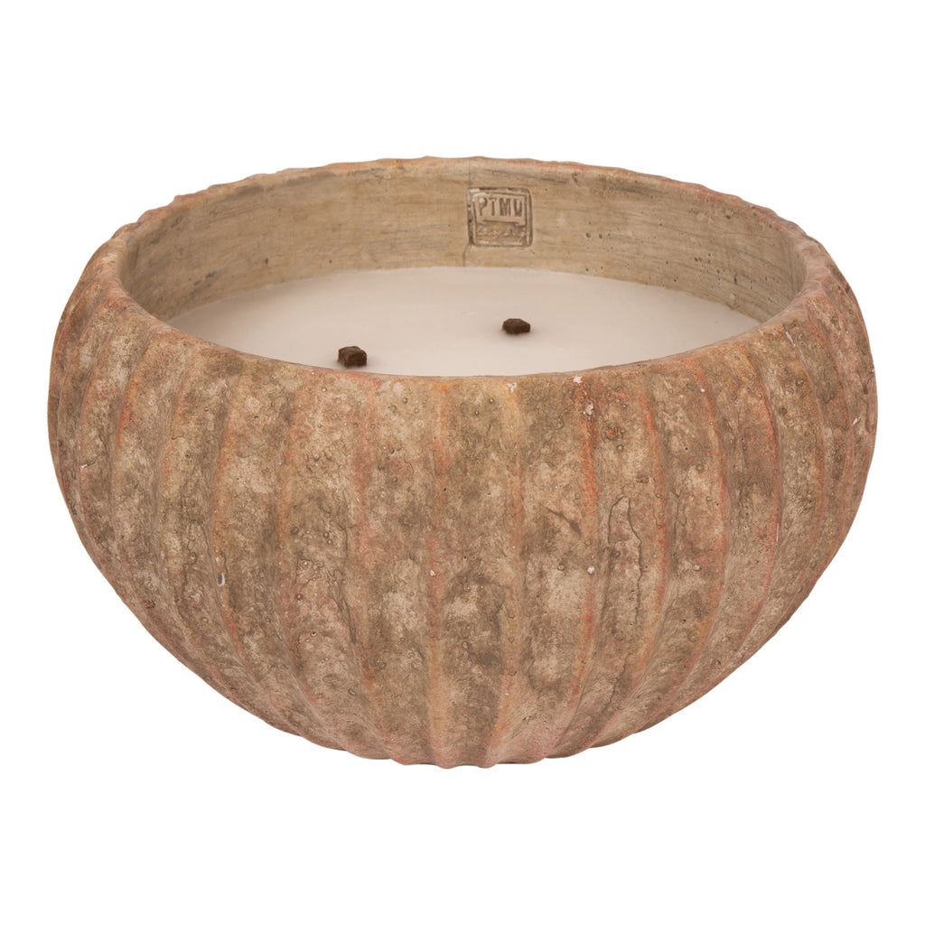 Yasmeene Cement Buitenkaars Bruin Ø36cm PTMD