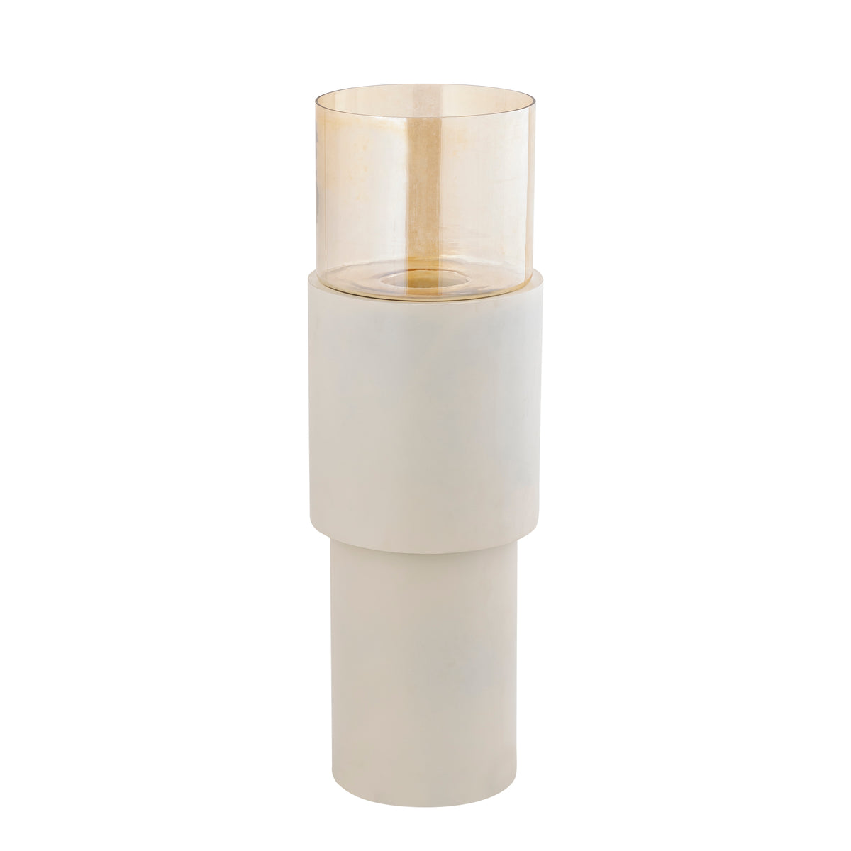Soon Cream Eisen bodenleuchte stormlight glase L PTMD