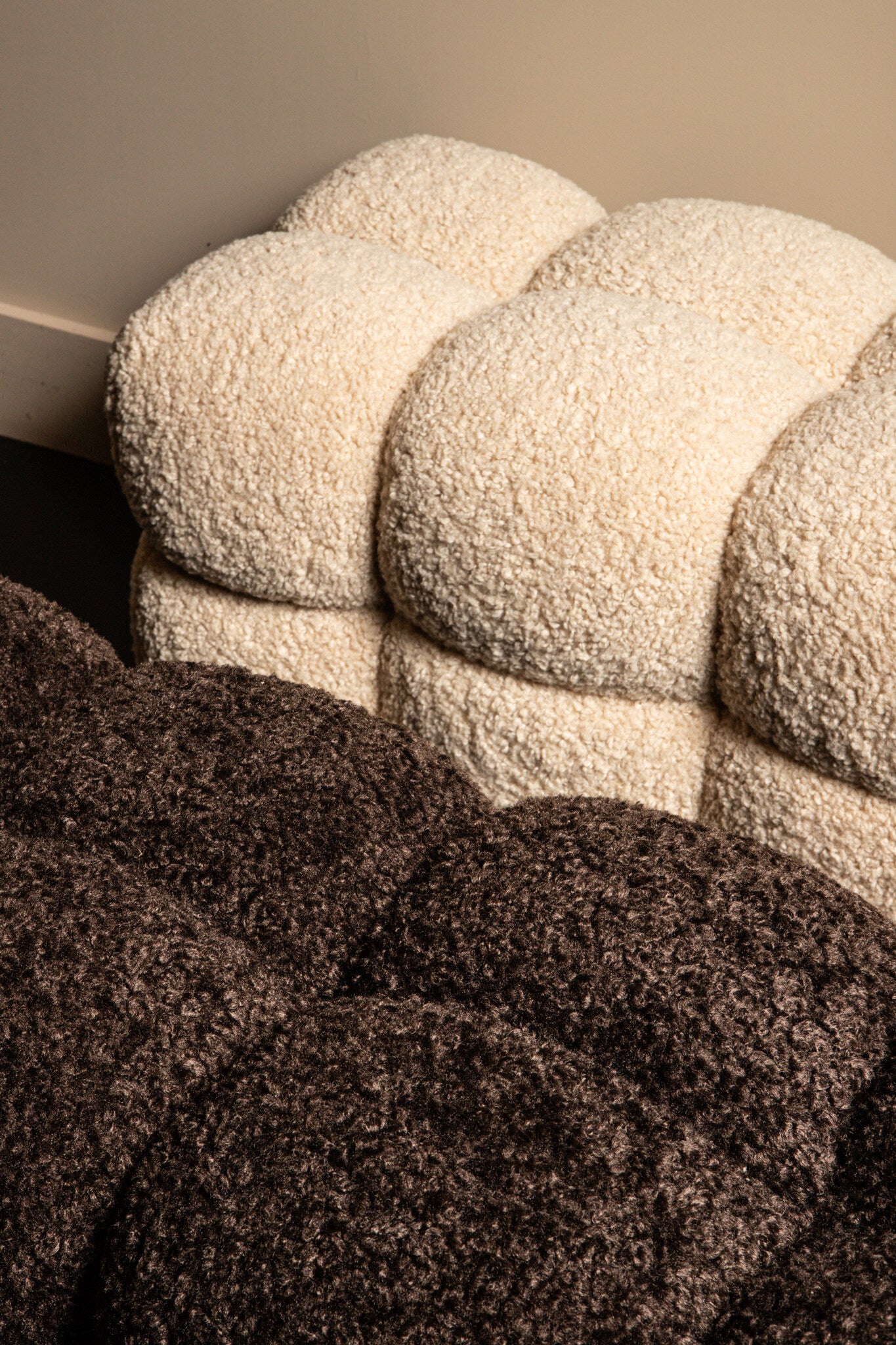 Teddy Bench Beige 160cm PTMD