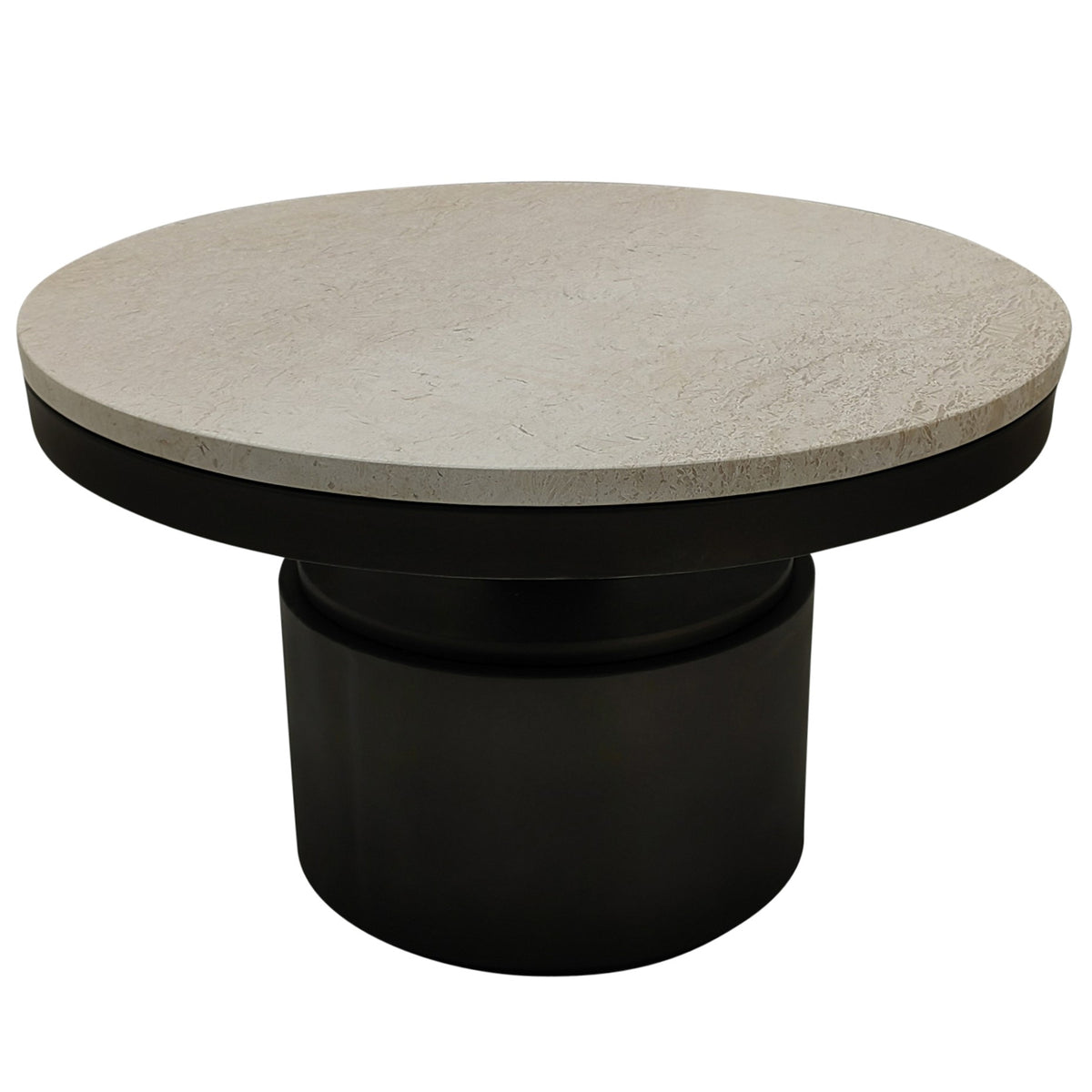 Bregt Couchtisch niedrig beige Marmor PTMD