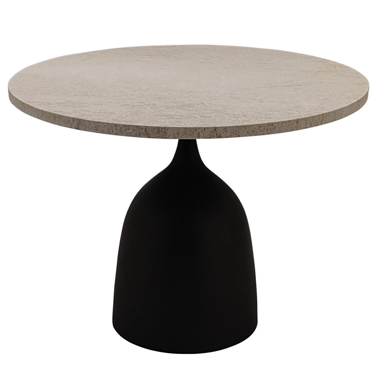 Patras Beistelltisch Beige Marmor Rund Ø60cm PTMD
