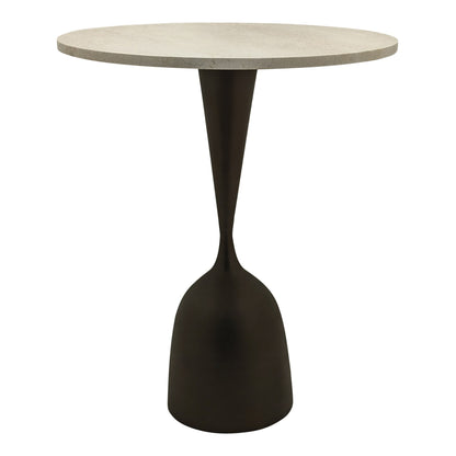 Patras Bistrotafel Beige Marmer H77cm PTMD