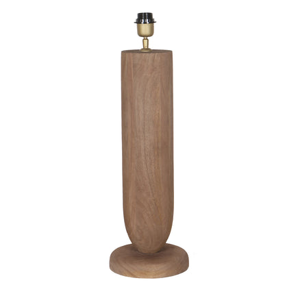 Lorinne Natural mango wood rable lamp single PTMD