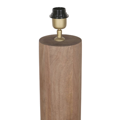 Lorinne Natural mango wood rable lamp single PTMD