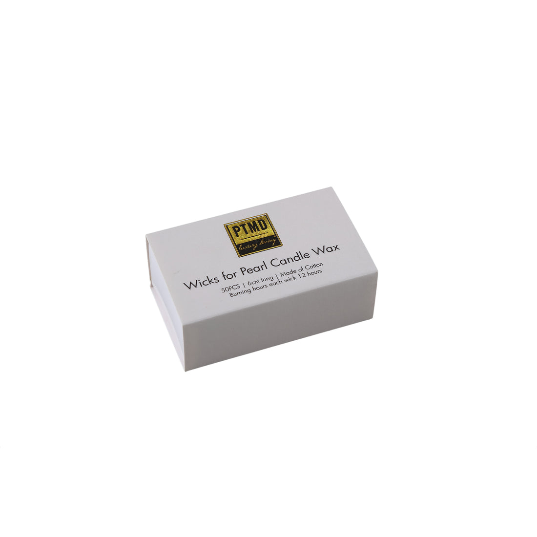 Pearl Candle Wax Wick Box 50 stuks 6cm lang PTMD