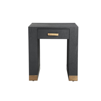 Nachttisch Tiess Holz 1 Schublade PTMD