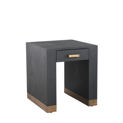 Nachttisch Tiess Holz 1 Schublade PTMD