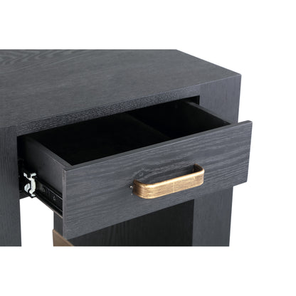 Nachttisch Tiess Holz 1 Schublade PTMD
