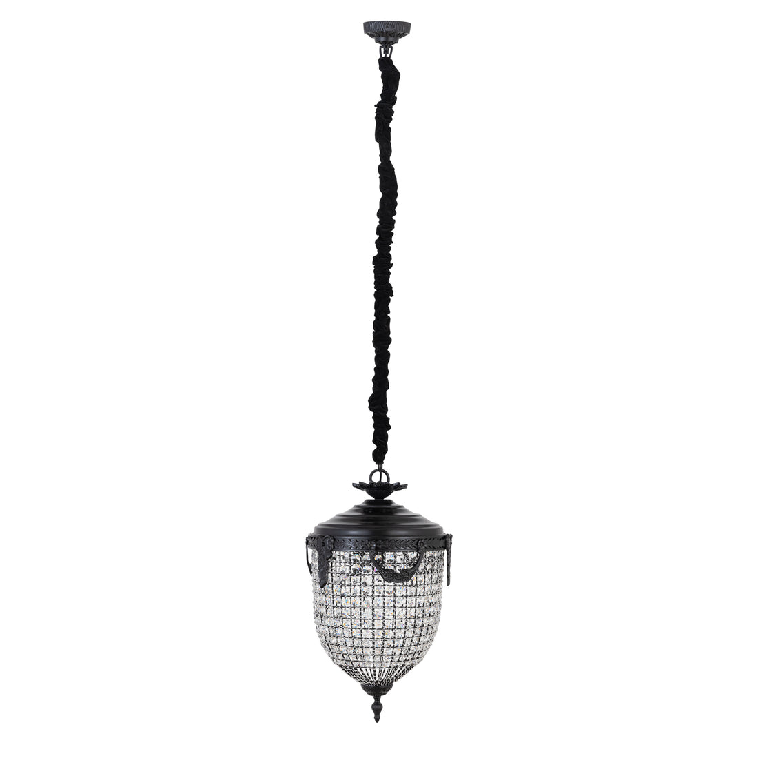 Lidde Crystal Oval Chandelier Lamp Classic S 37x37x70cm PTMD