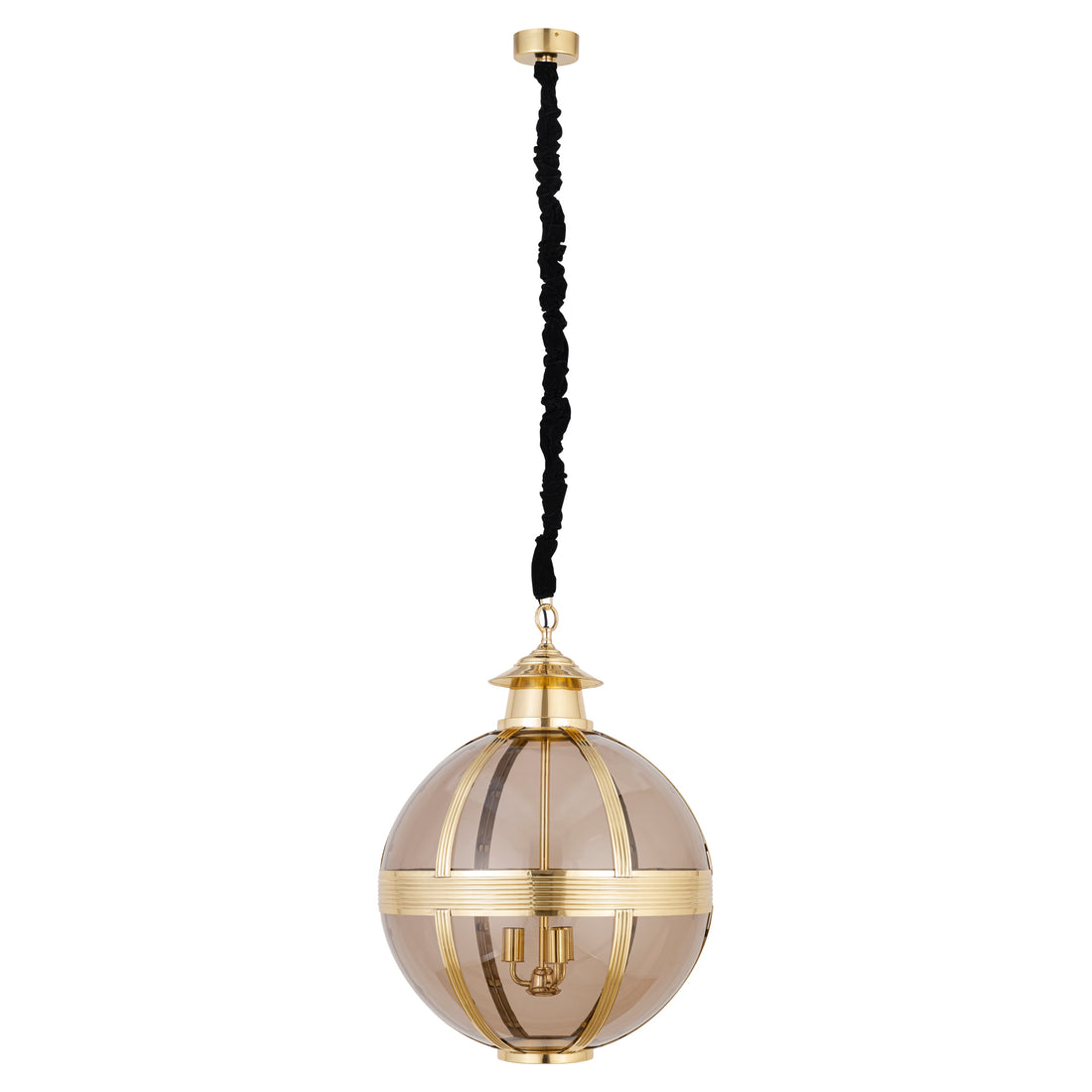 Hanglamp Mikk Large - Ø66x91 cm - Glas - Messing PTMD