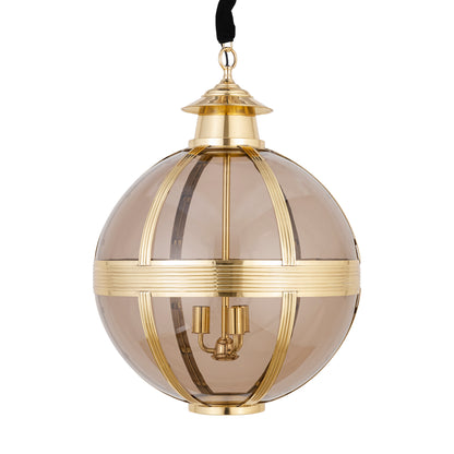 Hanglamp Mikk Rond Large - Ø66x91 cm - Glas - Messing PTMD