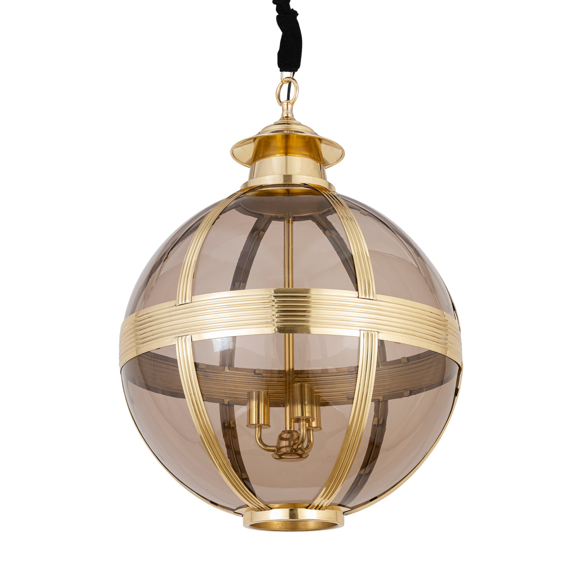 Hanglamp Mikk Rond Large - Ø66x91 cm - Glas - Messing PTMD