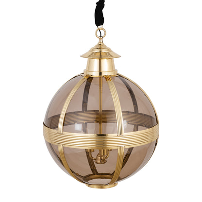 Hanglamp Mikk Rond Large - Ø66x91 cm - Glas - Messing PTMD