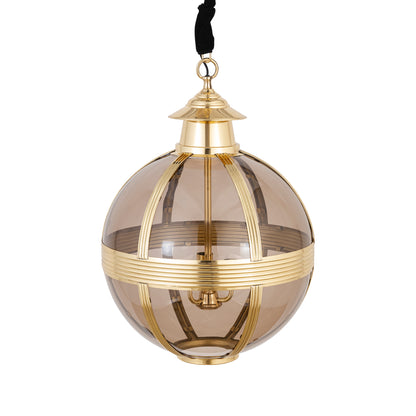 Hanglamp Mikk Rond Medium - Ø56x76 cm - Glas - Messing PTMD