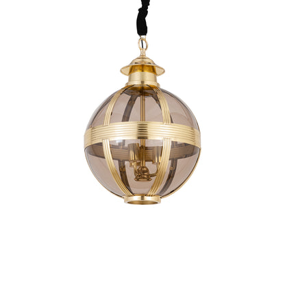 Hanglamp Mikk Rond Small - Ø46x66 cm - Glas - Messing PTMD