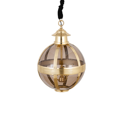 Hanglamp Mikk Rond Small - Ø46x66 cm - Glas - Messing PTMD