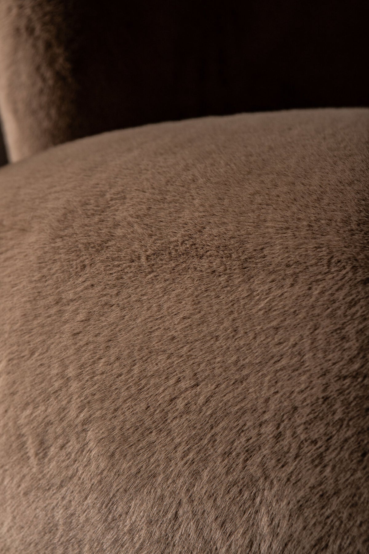 Clubsessel Aphrodite Mocca Fur PTMD