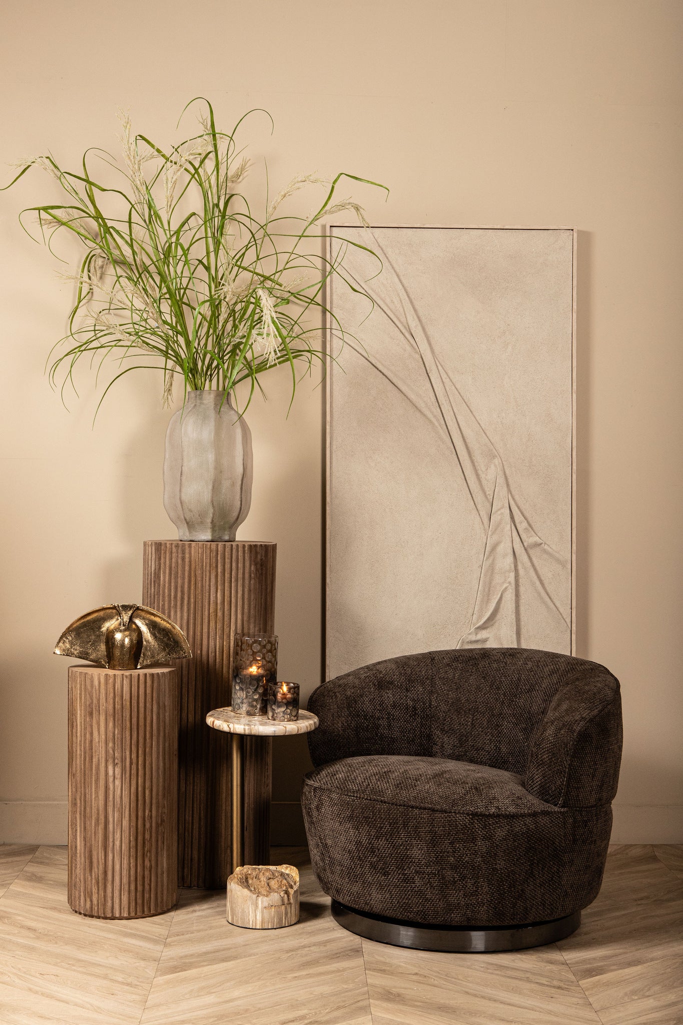 Fauteuil Filou Dark Brown Eden 8 PTMD