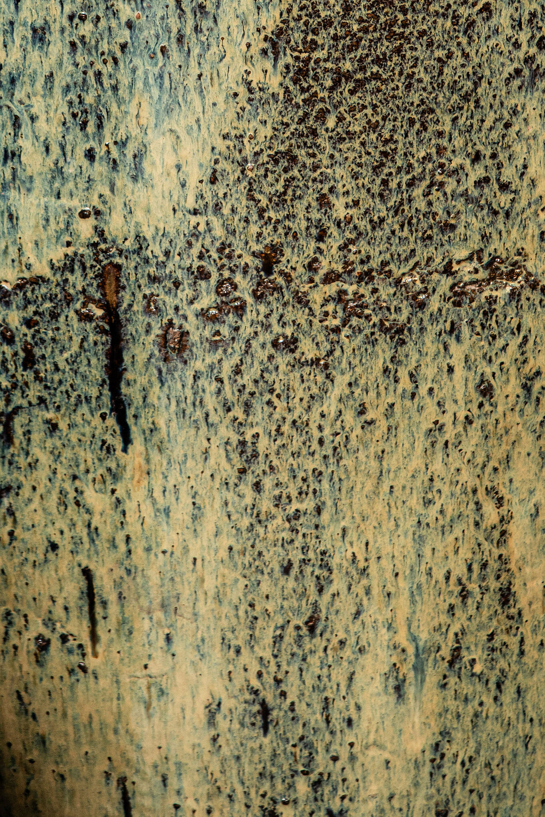 Pot Lisie Naturel Blauw Keramiek Extreem Groot PTMD