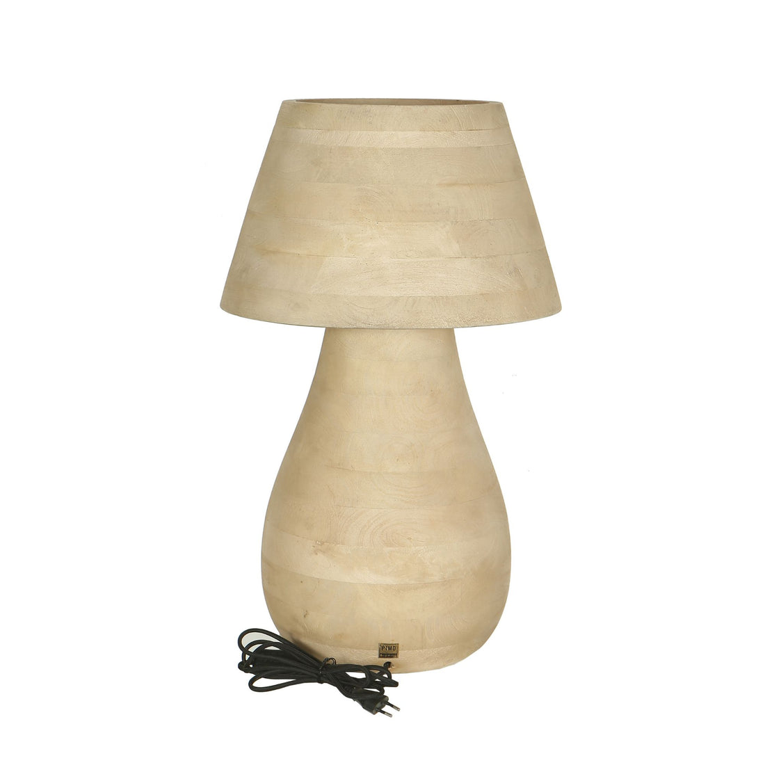 Tafellamp Peake Naturel Mangohout Large PTMD