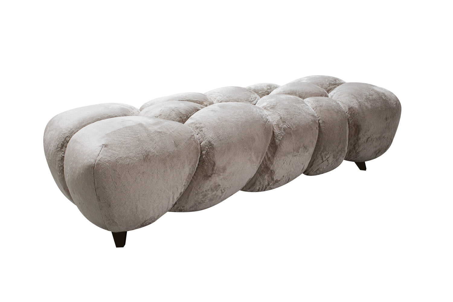 Nubibus Bench Beige 160.0 x 60.0 x 41.0 cm PTMD