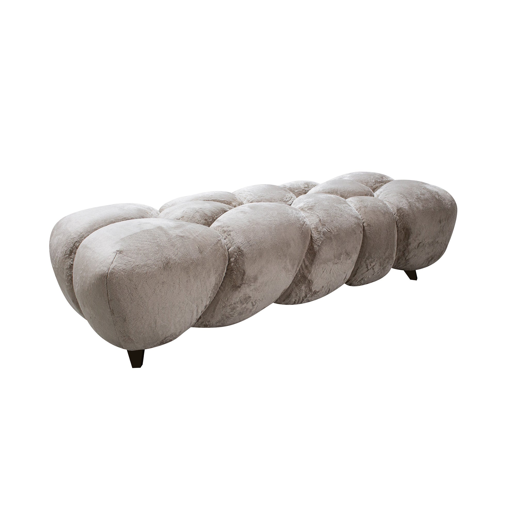 Nubibus Bench Beige 160.0 x 60.0 x 41.0 cm PTMD