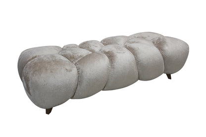 Nubibus Bench Beige 160.0 x 60.0 x 41.0 cm PTMD