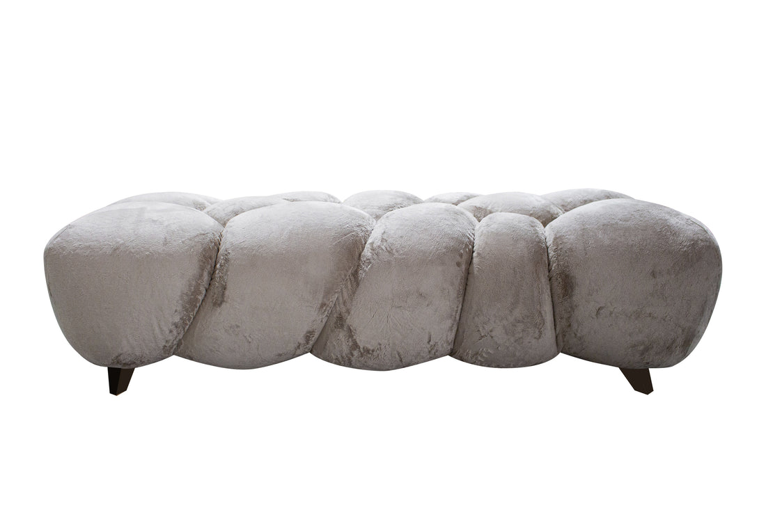 Nubibus Bench Beige 160.0 x 60.0 x 41.0 cm PTMD