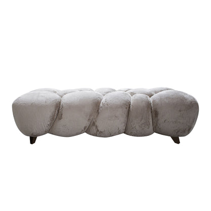 Nubibus Bench Beige 160.0 x 60.0 x 41.0 cm PTMD
