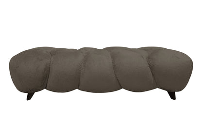 Nubibus Bench Dark Taupe 160.0 x 60.0 x 41.0 cm PTMD