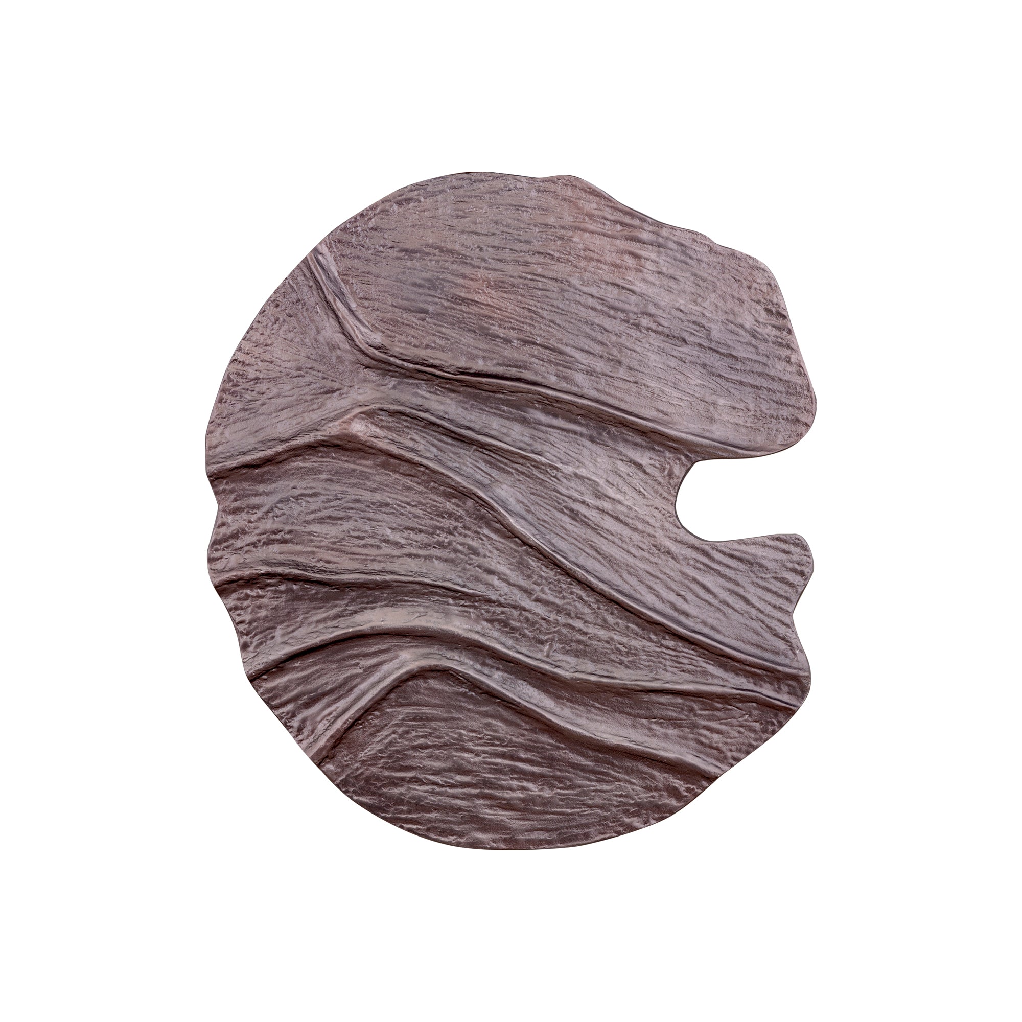 Samraj Bronze Casted Alu Wall Panel Wave Structure PTMD